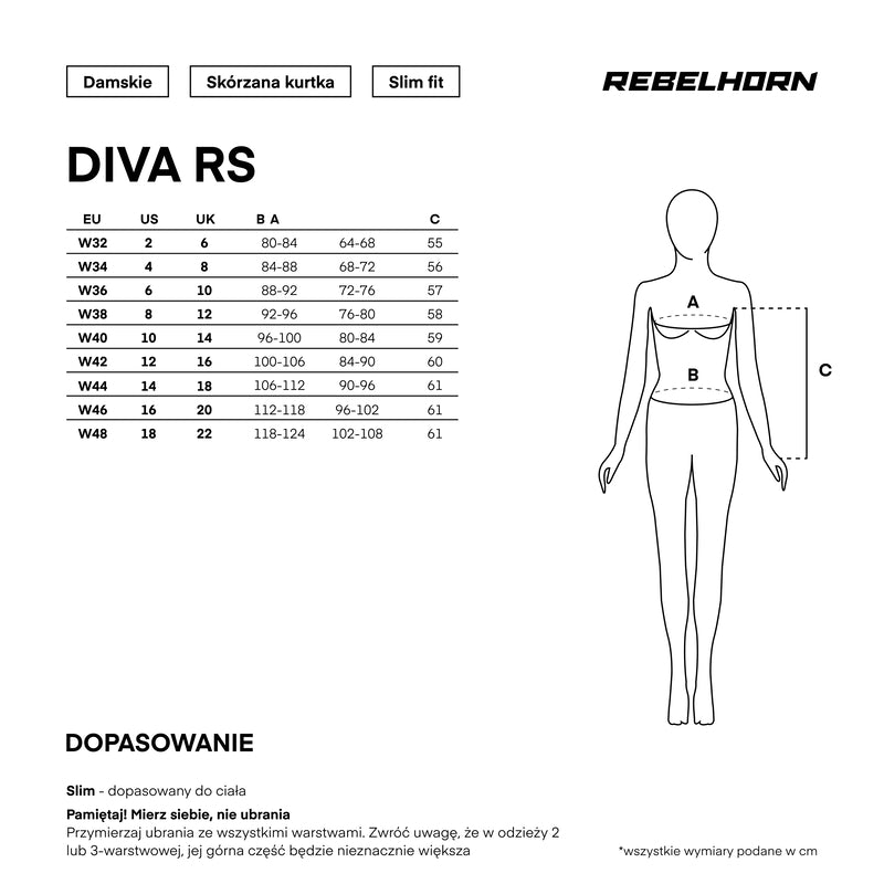 Kurtka motocyklowa skórzana damska Rebelhorn Diva Rs Black 42 349496_ZAL915445.jpg