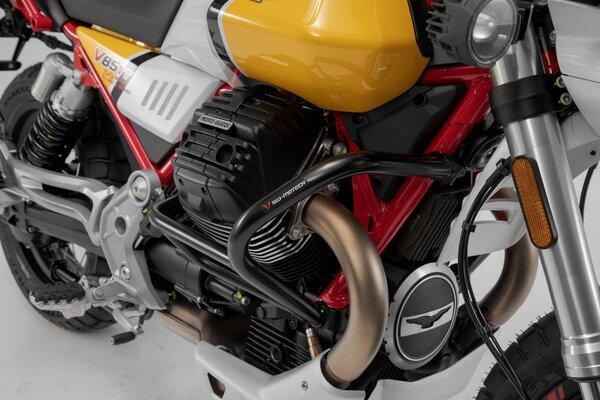 CRASHBAR/GMOL SW-MOTECH MOTO GUZZI V85 TT/TRAVEL (19-23) BLACK 1
