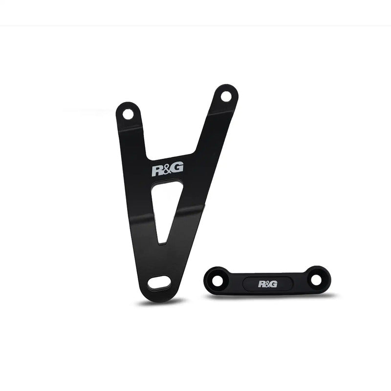 MOCOWANIE WYDECHU + ZAŚLEPKA PODNÓŻKA RG RACING HONDA CB750 HORNET 23- BLACK 3