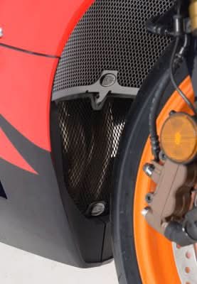 OSŁONA KOLEKTORÓW WYDECHOWYCH RG RACING HONDA CBR600RR 13- BLACK 1