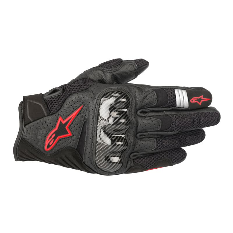 Rękawice Tekstylne Alpinestars Smx-1 Air V2 Black/Fluo Red 2 246023_ZAL483191.jpg