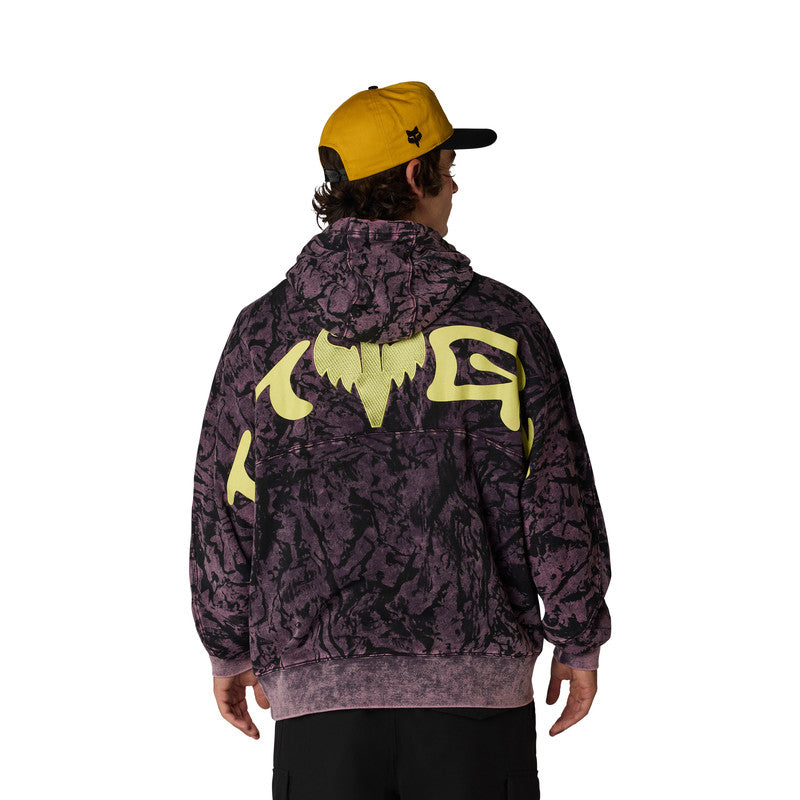 Bluza z kapturem FOX Image Print Oversized Fleece Po Plum Perfect 7 351368_ZAL860589.jpg