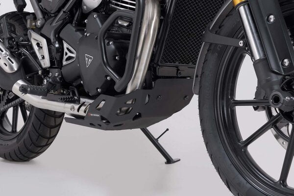 OSŁONA SILNIKA PŁYTA POD SILNIK SW-MOTECH TRIUMPH SCRAMBLER 400 X (23-) BLACK 3