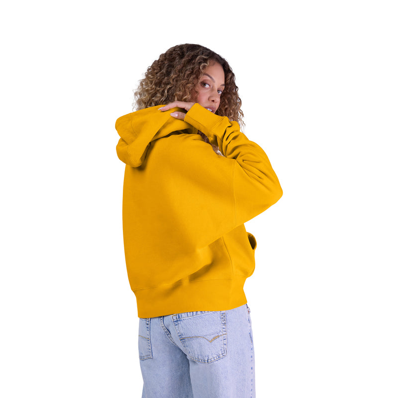 Bluza Z Kapturem Fox Lady Moto-X Oversized Fleece Po Mustard 7 338921_ZAL815682.jpg