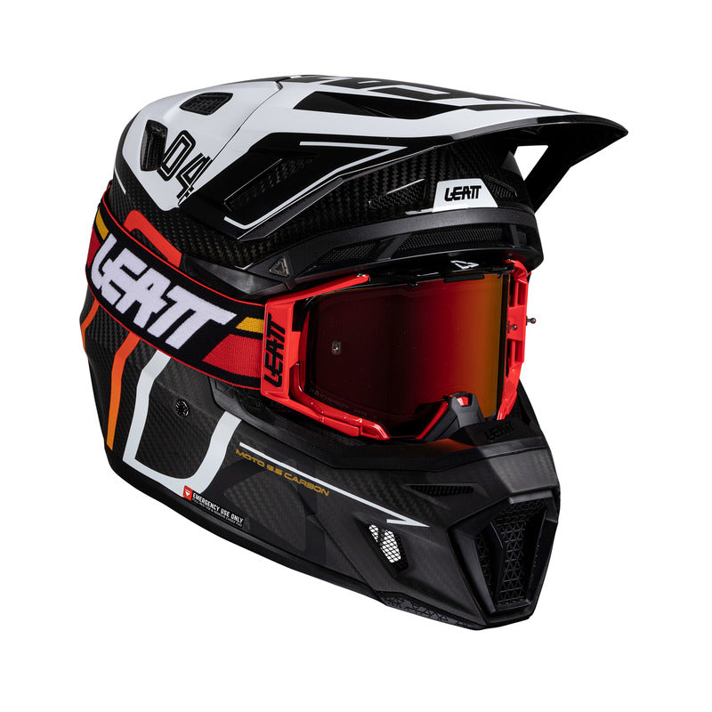Kask motocyklowy z goglami Leatt Kit Moto 9.5 Carbon White 5 320496_ZAL725543.jpg
