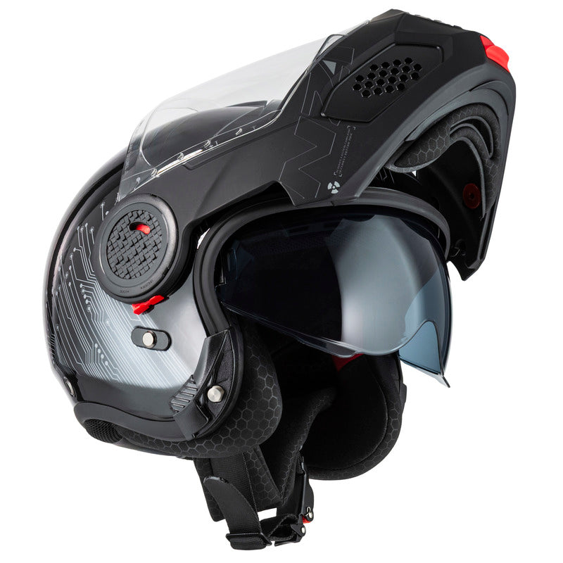 Kask Motocyklowy NZI Minimod Duo Meta Black Silver 13 362365_ZAL857738.jpg