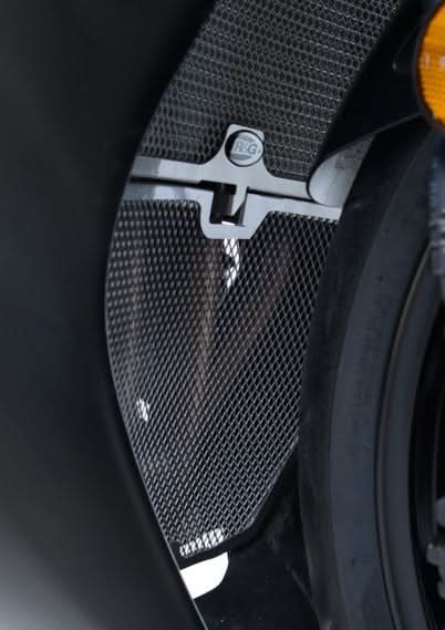 OSŁONA KOLEKTORÓW WYDECHOWYCH RG RACING YAMAHA YZF-R6 17- BLACK 1