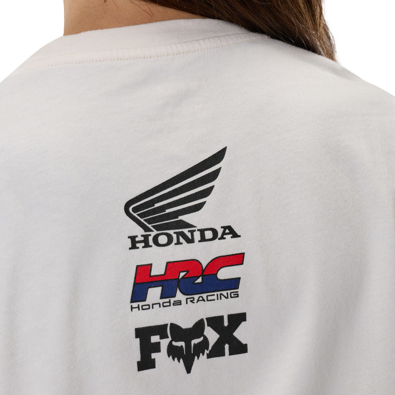 T-Shirt FOX Honda Midweight Off White 19 360620_ZAL917439.jpg