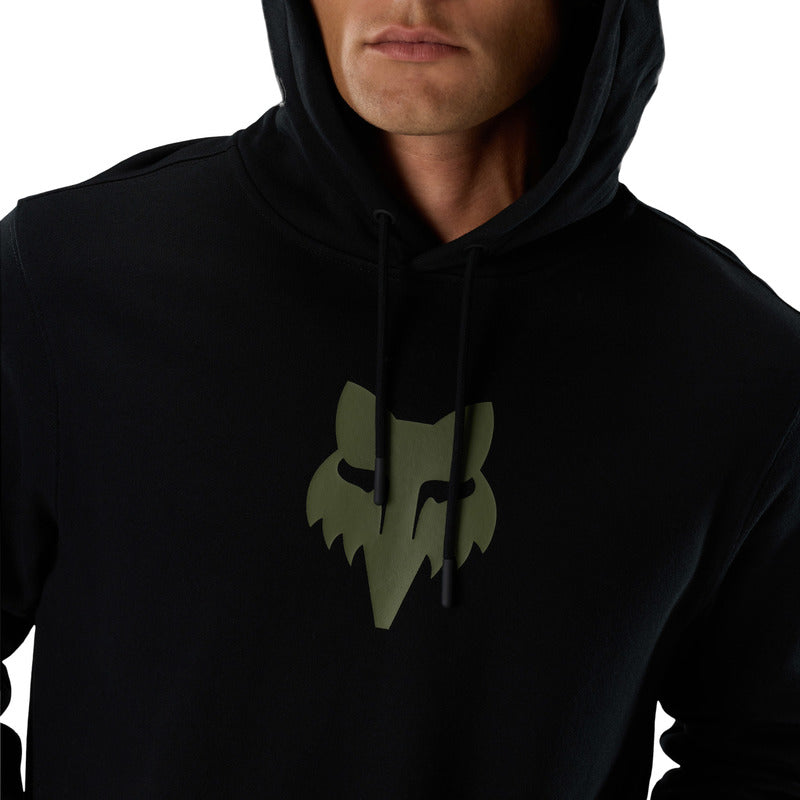 Bluza z kapturem FOX Head Fleece Po Black Green 11 360075_ZAL917222.jpg