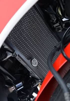 OSŁONA CHŁODNICY RG RACING HONDA CBR300R BLACK 3
