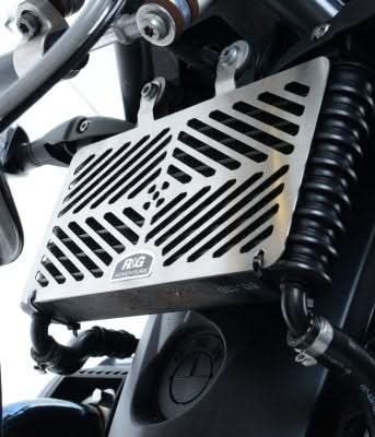 OSŁONA CHŁODNICY OLEJU RG RACING BMW R NINE T, STAL NIERDZEWNA 5