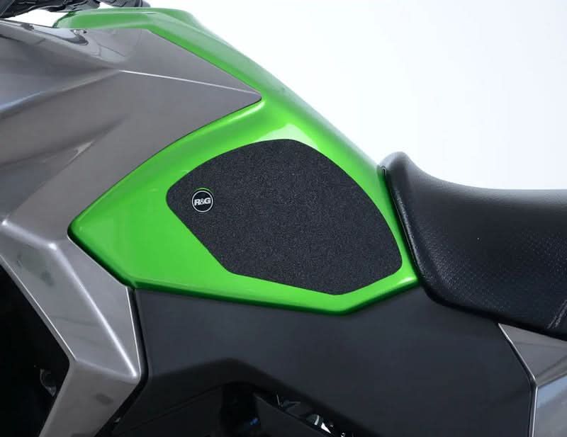 NAKLEJKA NA BAK TANKPAD ANTYPOŚLIZGOWY 2 CZĘŚCI RG RACING KAWASAKI VERSYS X-250/300 CLEAR 1