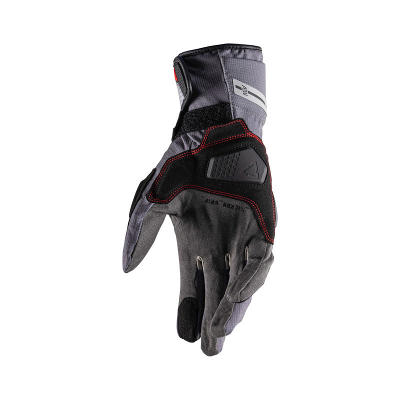 RĘKAWICE MOTOCYKLOWE LEATT ADV HYDRADRI 6.5 IRON GREY XL 5