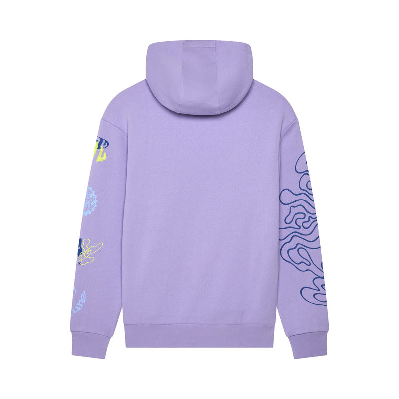 Bluza z kapturem Damska FOX Hello Future Fleece Po Lilac 3 327909_ZAL767628.jpg