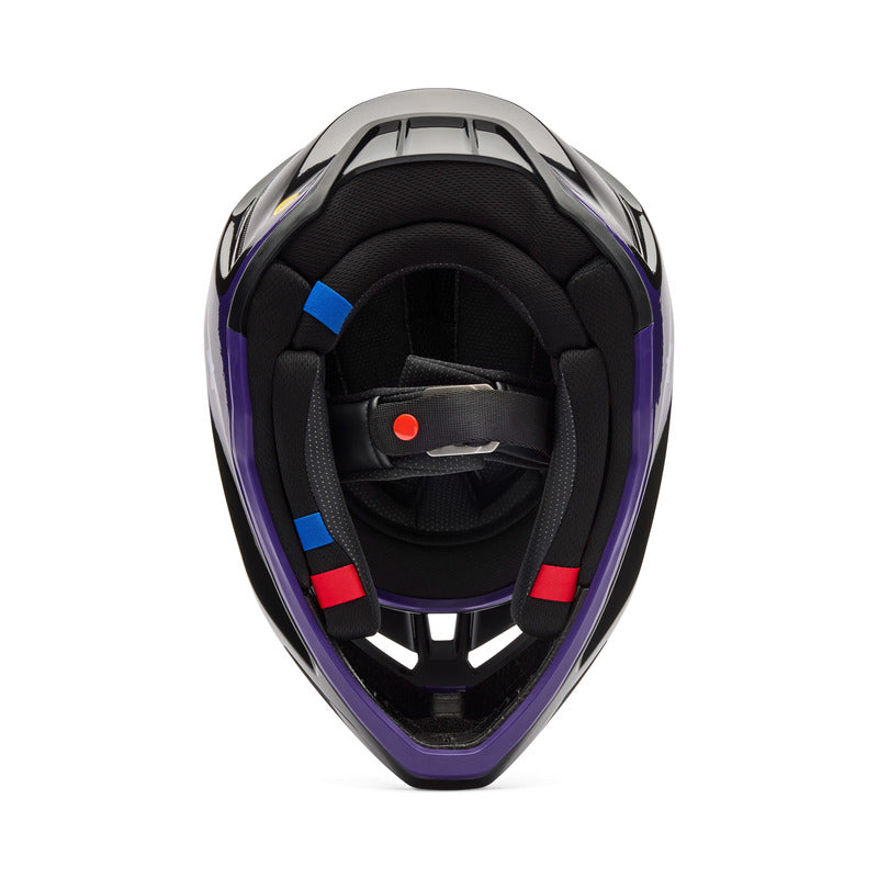 Kask motocyklowy Junior FOX V3 Spire Black Purple 11 337458_ZAL820560.jpg