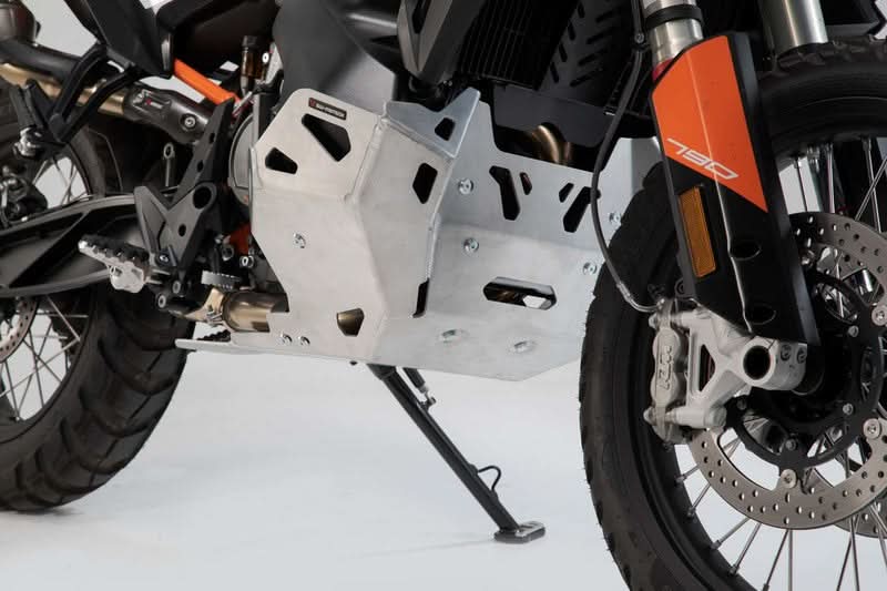 OSŁONA SILNIKA PŁYTA POD SILNIK SW-MOTECH KTM 790 ADVENTURE / R (18-) SILVER 1