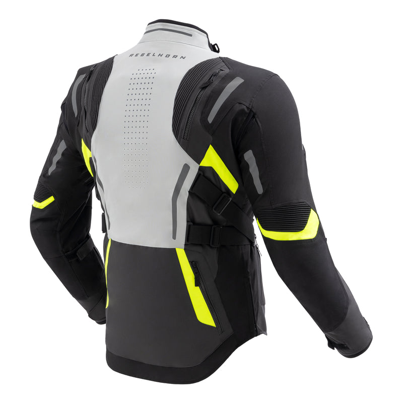 Kurtka motocyklowa tekstylna Rebelhorn Hiker 4 Black Grey Fluo Yellow 3 293565_ZAL690749.jpg