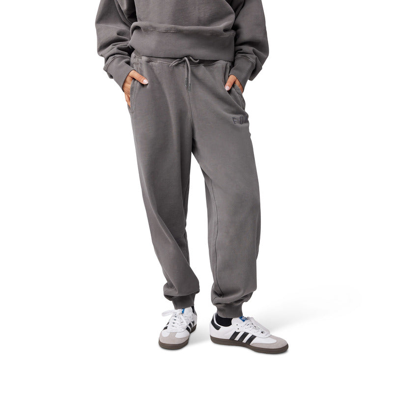 Spodnie Damskie FOX Wordmark Fleece Jogger Pewter 5 311677_ZAL817731.jpg