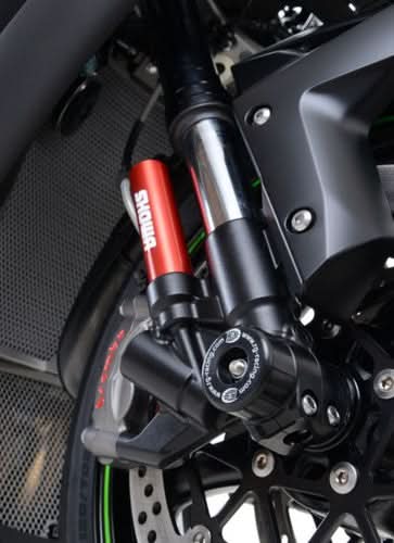 SLIDERY PRZEDNIEGO ZAWIESZENIA RG RACING KAWASAKI ZX-10R 16- BLACK 1