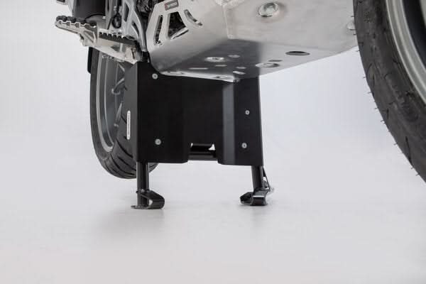PRZEDŁUŻENIE OSŁONY SILNIKA NA STOPKE CENTRALNĄ SW-MOTECH BMW R1200GS (12-18) R1250GS (18-) BLACK 1