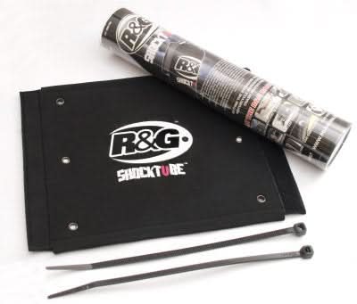 OSŁONA AMORTYZATORA RG RACING 9,5 X 9,5, PARA BLACK 1