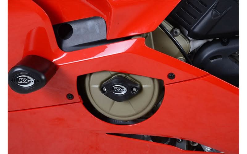 OSŁONA SILNIKA RG RACING DUCATI PANIGALE V4(S) 18-/V4R 19-/STREETFIGHTER V4 20- LEWA STRONA BLACK 1