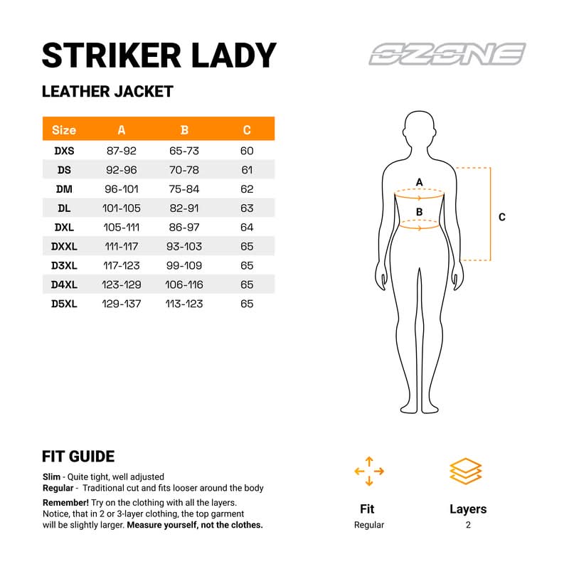 Kurtka Skórzana Ozone Striker Lady Black 11 234492_ZAL627586.jpg