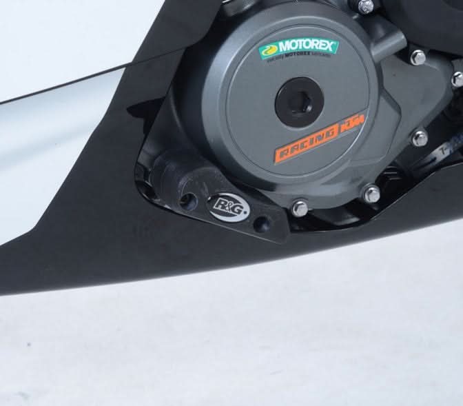 SLIDERY SILNIKA RG RACING KTM RC390 (17-), LEWA STRONA BLACK 1