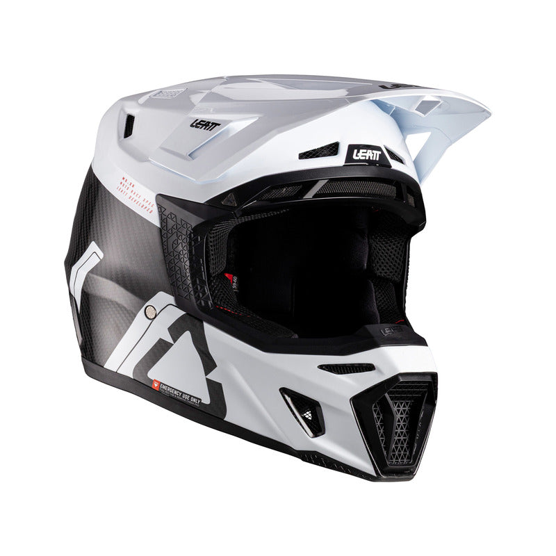 Kask motocyklowy z goglami Leatt Kit Moto 9.5 Carbon White 25 333605_ZAL824242.jpg