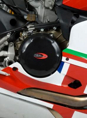 OSŁONA SILNIKA RG RACING DUCATI 959/1199/1299/V2 PANIGALE, PRAWA STRONA OSŁONA SPRZĘGŁA BLACK 1