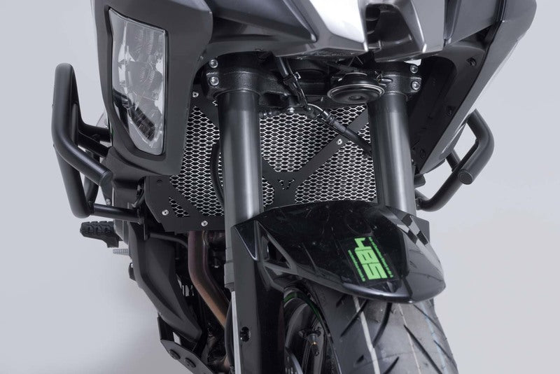 OSŁONA CHŁODNICY SW-MOTECH KAWASAKI VERSYS 1000 (18-)/ 1100 (24-) BLACK SILVER 1