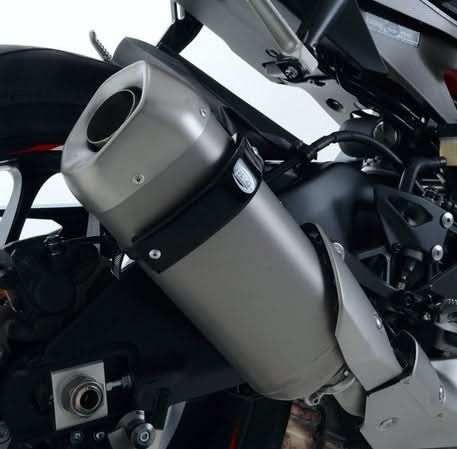 OSŁONA TŁUMIKA RG RACING YAMAHA YZF-R1 15-/MT-10, HONDA CBR1000RR BLACK 1