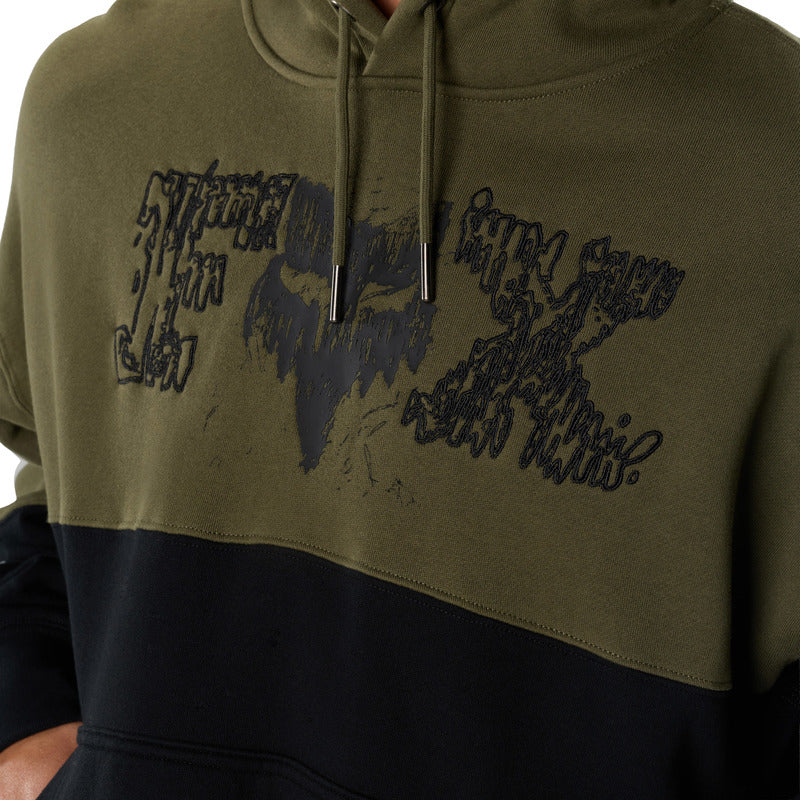 Bluza z kapturem FOX Abyss Fleece Po Olive Green 9 360043_ZAL919780.jpg
