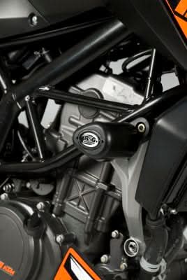 CRASHPADY AERO RG RACING KTM 125/200/390 DUKE BLACK 1
