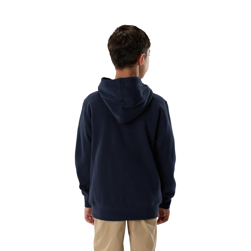 Bluza z kapturem Junior FOX Since 74 Fleece Po Midnight 7 360201_ZAL919635.jpg