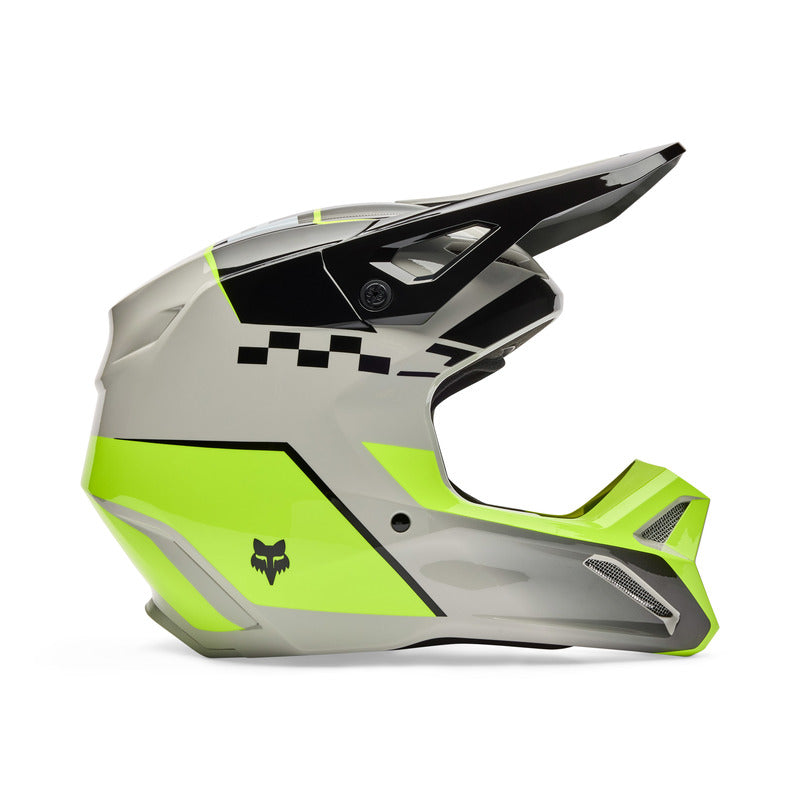 Kask motocyklowy Junior FOX V1 Collect Grey Yellow 1 337428_ZAL883524.jpg