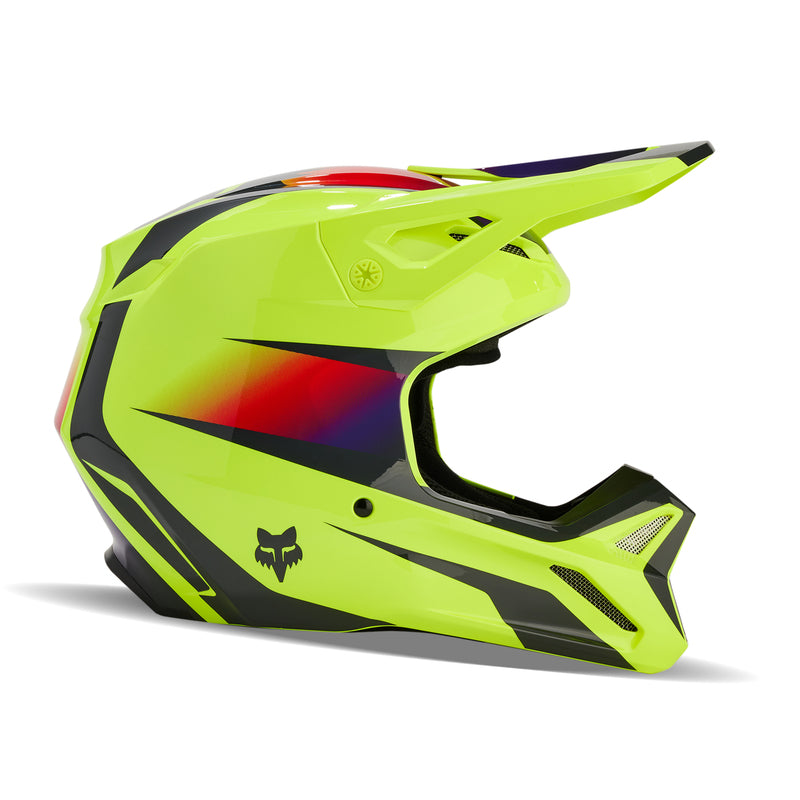 Kask Fox V1 Flora Helmet Yellow 5 285516_ZAL651730.jpg