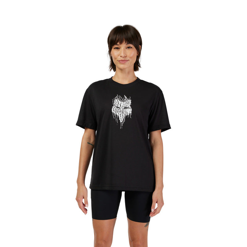 T-Shirt Damski FOX Bark Tech Black 5 326489_ZAL767651.jpg