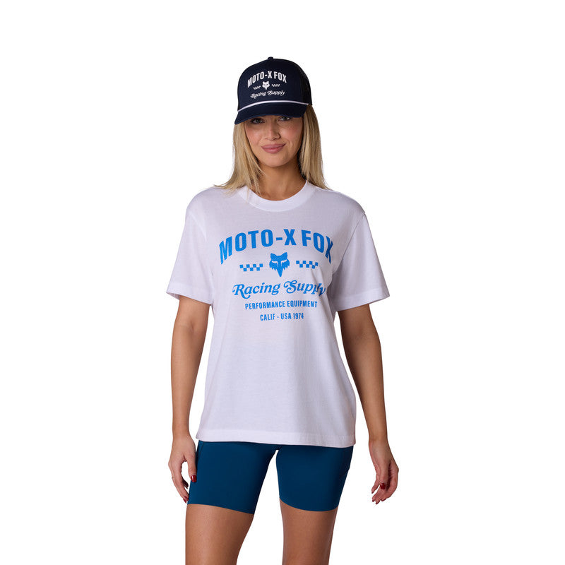 T-Shirt Damski FOX Supply White 5 351548_ZAL860723.jpg