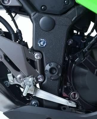 OSŁONA WAHACZA RG RACING KAWASAKI NINJA 300/NINJA 250 13-17/Z250 13-18/Z300, 3 CZĘŚCI BLACK 5
