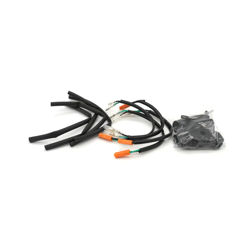 ADAPTER DO KIERUNKOWSKAZÓW RG RACING KAWASAKI NINJA 500 24- / Z900 17-19 4SZT BLACK 1