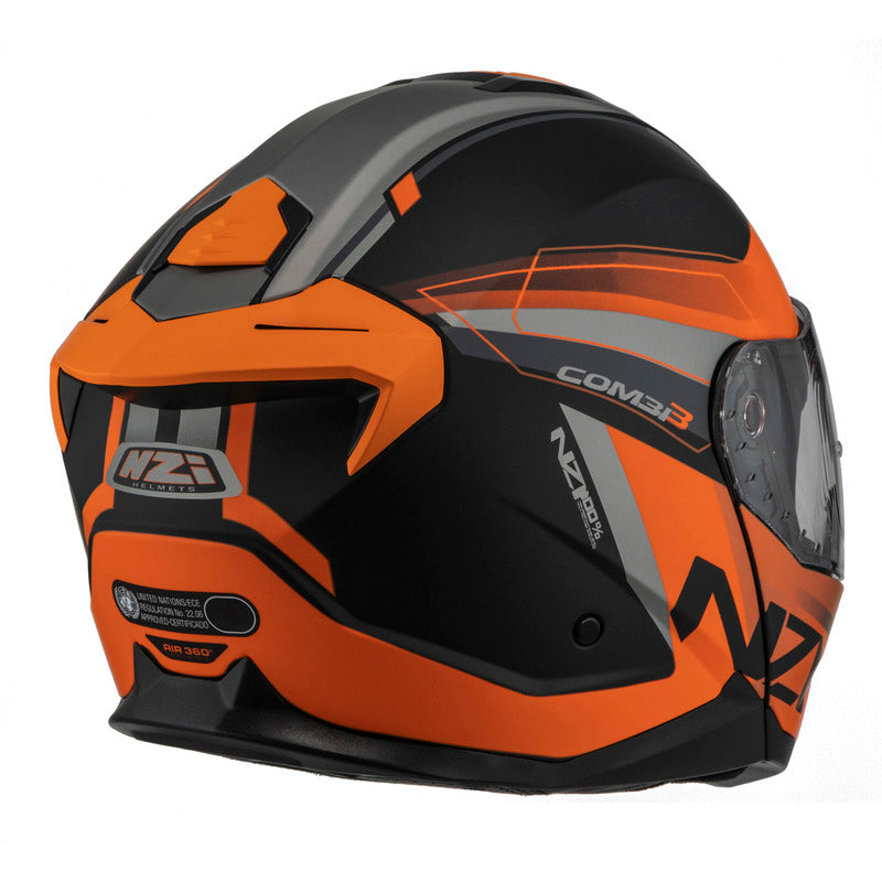 Kask Motocyklowy NZI Combi 3 Duo Daily Black Orange Antracite Matt 7 362678_ZAL856106.jpg