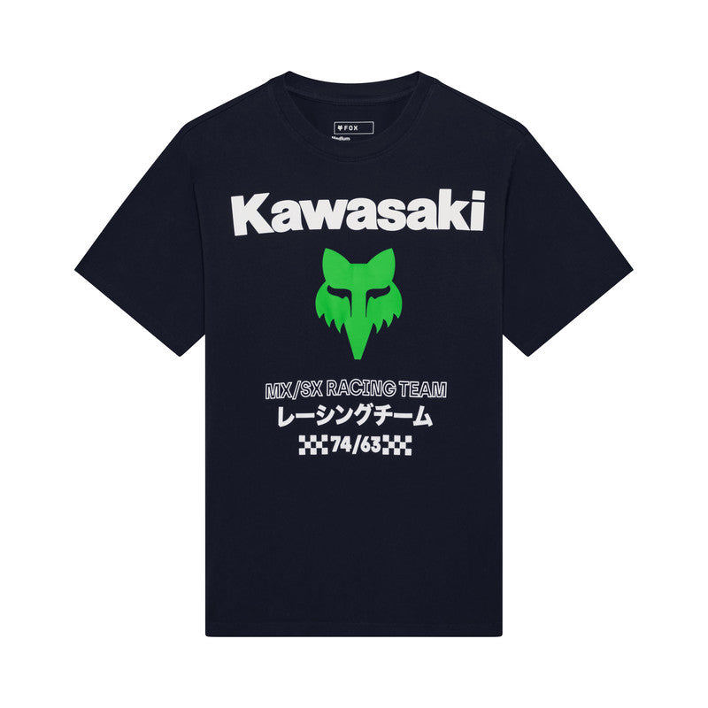 T-Shirt FOX Kawasaki Midweight Midnight 1 351022_ZAL860493.jpg
