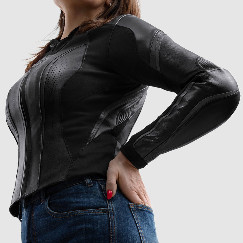 Kurtka motocyklowa skórzana damska Rebelhorn Diva St Black 12 349520_ZAL896820.jpg