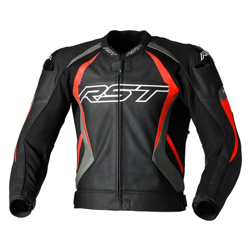 Kurtka Skórzana Rst Tractech Evo 4 Ce Black/Grey/Flo Red 1 281267_ZAL571303.jpg