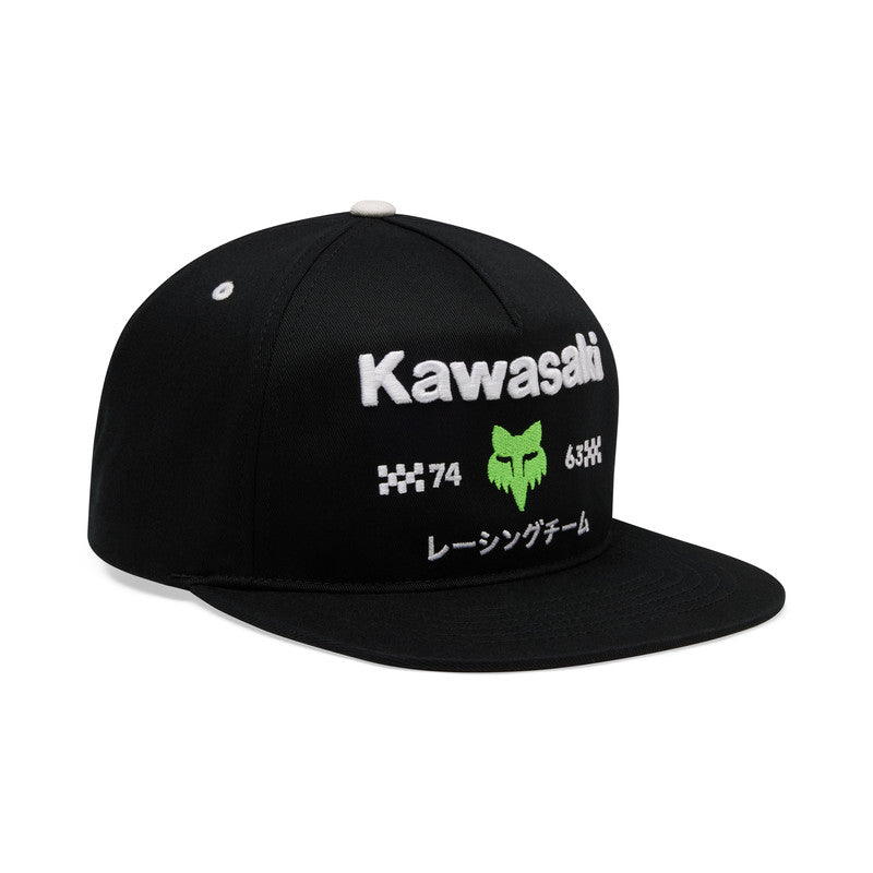 Czapka z daszkiem FOX Kawasaki Snapback Black 1 352690_ZAL860535.jpg