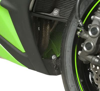OSŁONA KOLEKTORÓW WYDECHOWYCH RG RACING KAWASAKI ZX10R 11- 20 BLACK 1