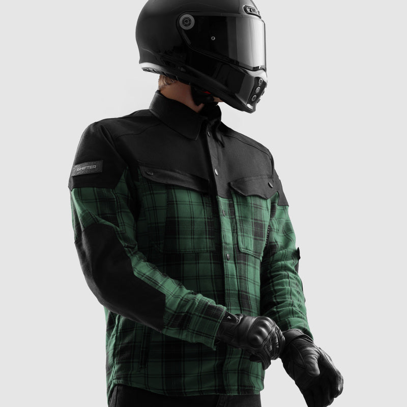 Koszula motocyklowa Rebelhorn Shifter Black Green 45 324651_ZAL803324.jpg