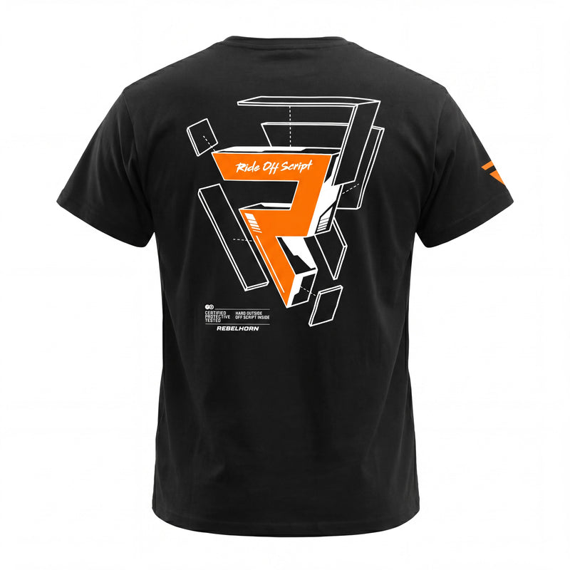 Koszulka Z Krótkim Rękawem Rebelhorn Tech-R Black 3 366076_ZAL915935.jpg