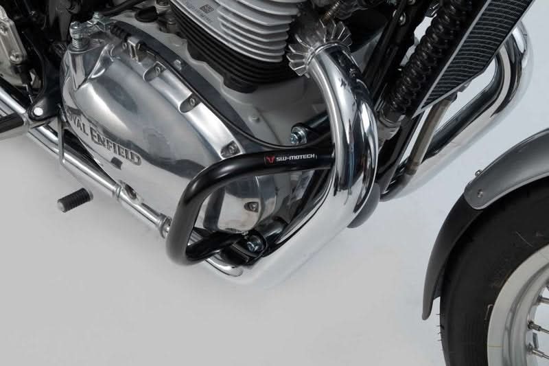 CRASHBAR/GMOL SW-MOTECH ROYAL ENFIELD INTERCEPTOR/CONTINENTAL BLACK 1